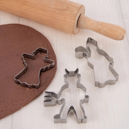 Küpsiselõikurid teraskurat Santa ingel 3 tk.