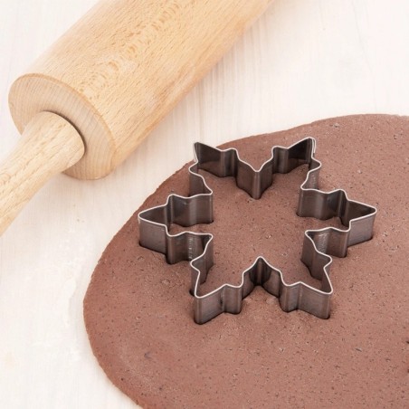 Terasest lumehelveste küpsiselõikur 10 cm