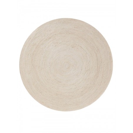 Jute vaip Jutta Ivory Ø 160 cm ümmargune | FreshDesign.ee