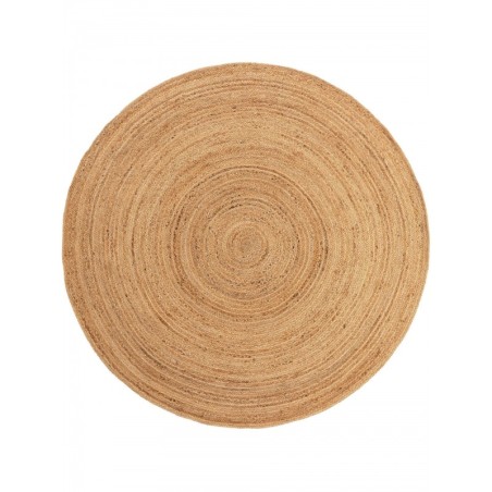 Jute vaip Jute Helepruun Ø 90 cm ümmargune | FreshDesign.ee