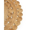 Jute vaip Jutta Helepruun Ø 120 cm ümmargune | FreshDesign.ee