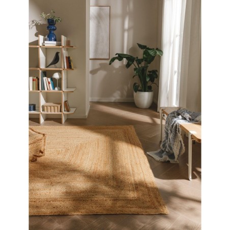 Jute vaip Jutta Helepruun 120x170 cm