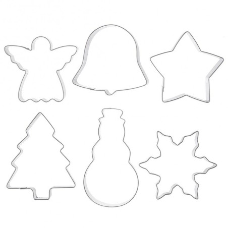 Terasest küpsisevormid 6 tk. | FreshDesign.ee