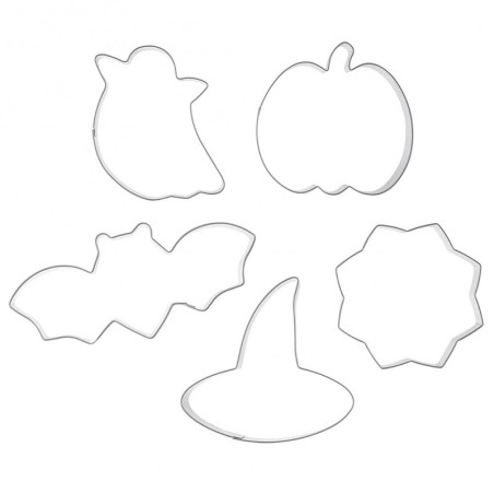 Halloweeni küpsisevormid 5 tk. | FreshDesign.ee