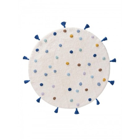 Fiete Multicolour/Blue Ø 120 cm ümmargune | FreshDesign.ee