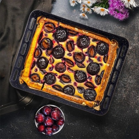 Sügav emailitud ahjuplaat 45,5x36x5 cm