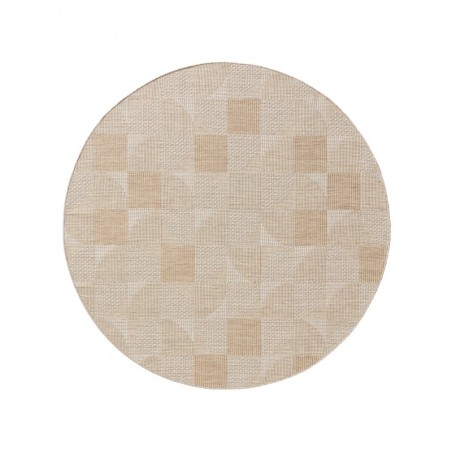 Bronco Cream sise- ja välisvaip Ø 200 cm ü... | FreshDesign.ee