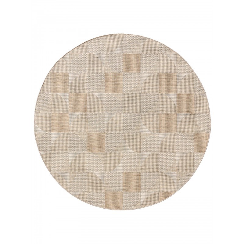 Bronco Cream sise- ja välisvaip Ø 160 cm ümar | FreshDesign.ee