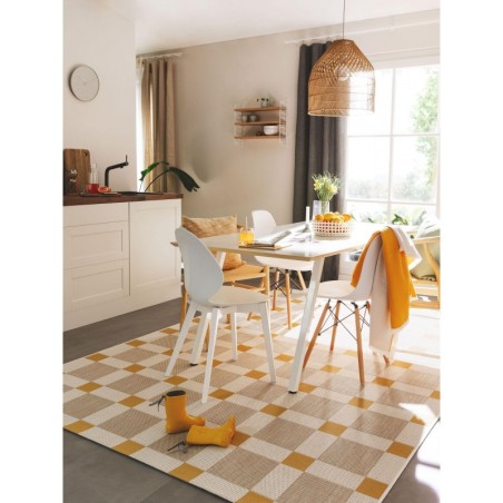 Sise- ja välivaip Vega beež/kollane 80x150 cm | FreshDesign.ee