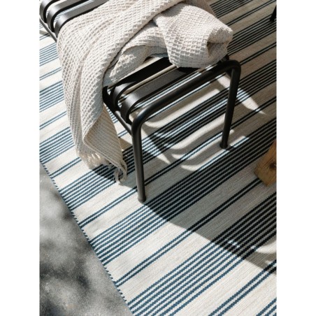 Sise- ja välivaip Rida beež/sinine 80x150 cm | FreshDesign.ee