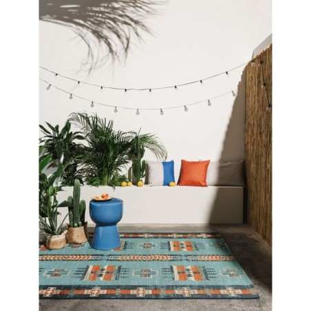 Sise- ja välivaip Ria mitmevärviline/sinine 80x165 cm