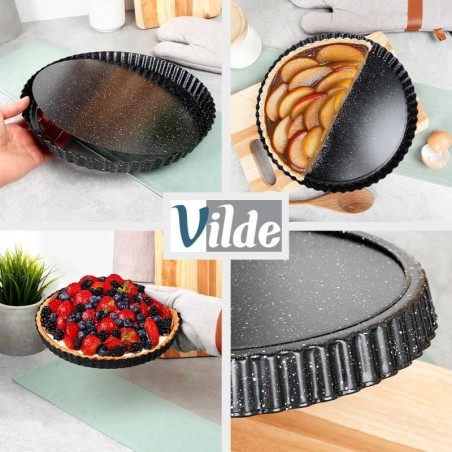 Eemaldatava põhjaga graniidist koogipann, ... | FreshDesign.ee