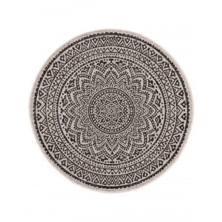 Sise- ja välivaip Cleo valge/must Ø 120 cm... | FreshDesign.ee