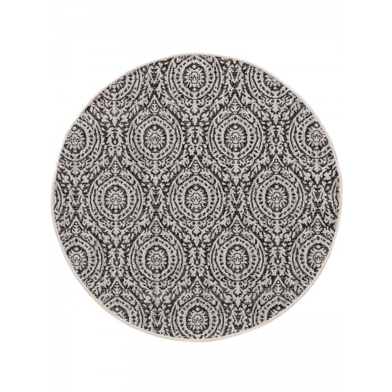 Sise- ja välivaip Cleo valge/must Ø 120 cm... | FreshDesign.ee