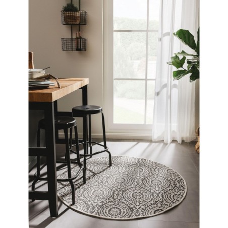 Sise- ja välivaip Cleo valge/must Ø 120 cm... | FreshDesign.ee