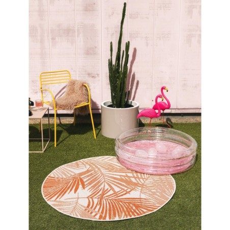 Sise- ja välivaip Cleo Orange Ø 150 cm ümmargune