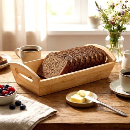 Bambusest leivakorv 29x14x7,5 cm