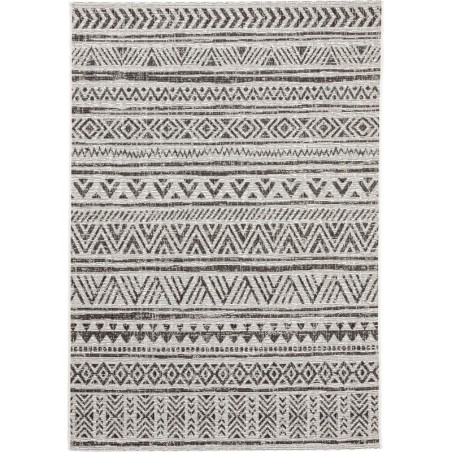 Sise- ja välisvaip Cleo valge/must 80x150 cm | FreshDesign.ee