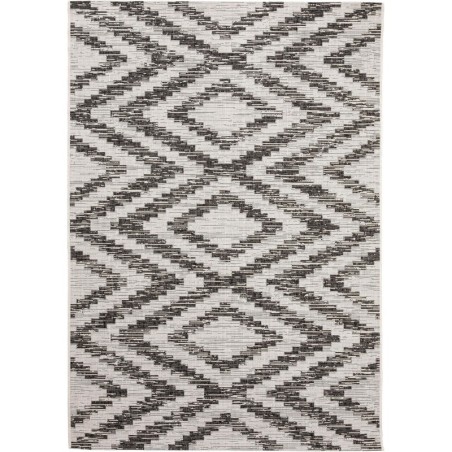 Sise- ja välisvaip Cleo valge/must 160x230 cm | FreshDesign.ee