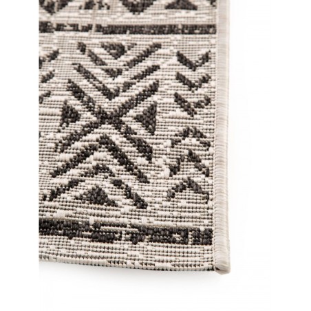 Sise- ja välisvaip Cleo valge/must 160x230 cm | FreshDesign.ee