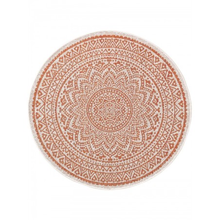 Sise- ja välisvaip Cleo Orange Ø 150 cm üm... | FreshDesign.ee