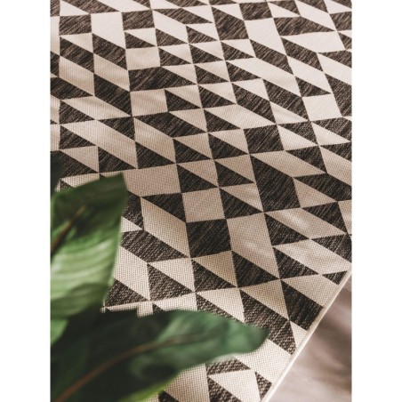 Sise- ja välisvaip Cleo must 160x230 cm | FreshDesign.ee