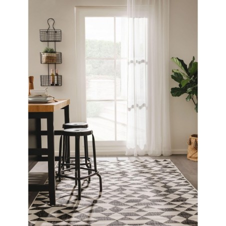 Sise- ja välisvaip Cleo must 160x230 cm | FreshDesign.ee