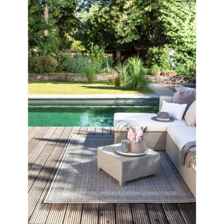 Sise- ja välisvaip Cleo Charcoal 240x340 cm