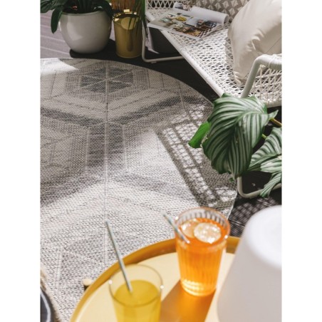 Sise- ja välisvaip Bronco Grey Ø 160 cm üm... | FreshDesign.ee