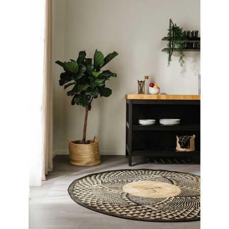 Sise- ja välisvaip Artis Must Ø 160 cm ümmargune | FreshDesign.ee