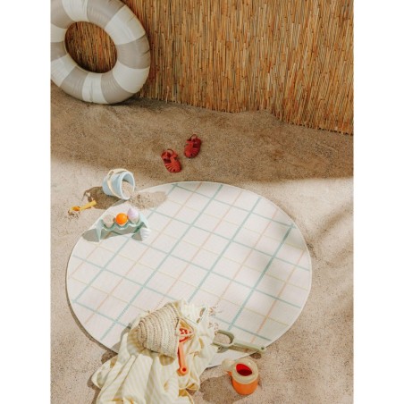 Sise- ja välistingimustes ümmargune vaip Sunny Mitmevärviline Ø 120 cm ümmargune