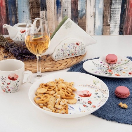 MAKI sügav portselanist õhtusöögitaldrik, 20,5 cm, 600 ml