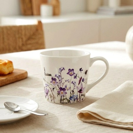 LOUKA lillede portselankruus 430 ml