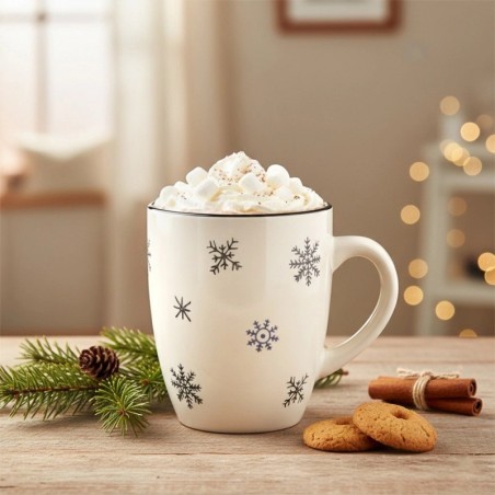 Keraamiline kruus lumehelbed 350 ml