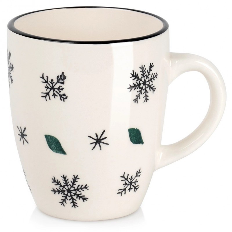 Keraamiline kruus lumehelbed 350 ml | FreshDesign.ee