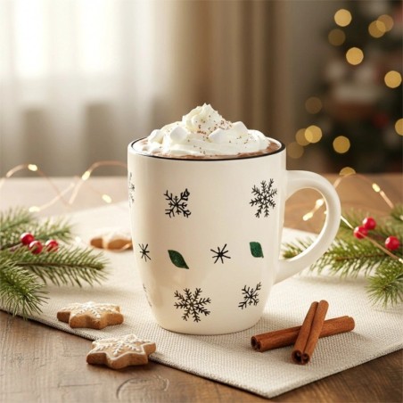 Keraamiline kruus lumehelbed 350 ml