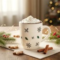 Keraamiline kruus lumehelbed 350 ml | FreshDesign.ee