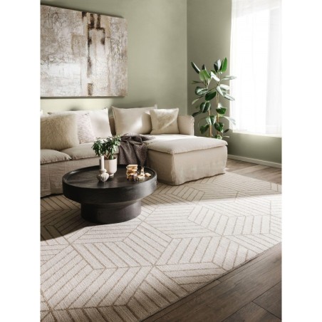 Madal vaip Elena kreem/beež 160x230 cm