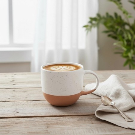 Valge keraamiline kruus 290 ml