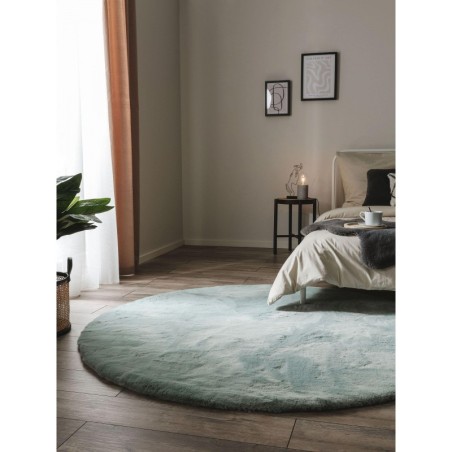 Pehme vaip Dave Mint Ø 80 cm ümmargune