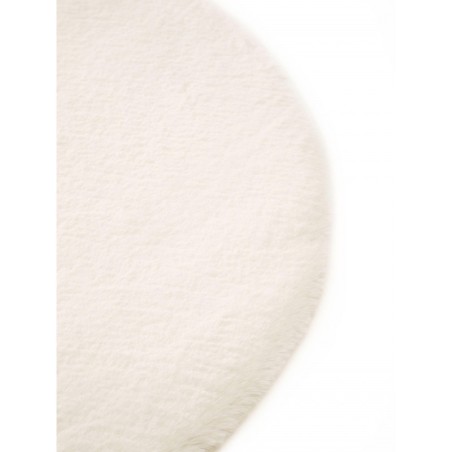 Pehme vaip Dave Cream Ø 80 cm ümmargune | FreshDesign.ee