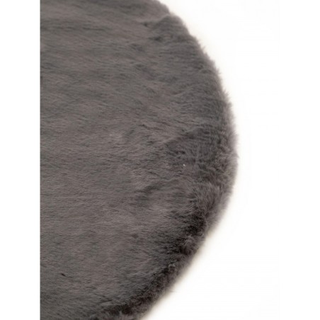 Pehme vaip Dave Charcoal Ø 80 cm ümmargune | FreshDesign.ee