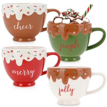 Keraamilised kruusid 420 ml 4 tk. | FreshDesign.ee