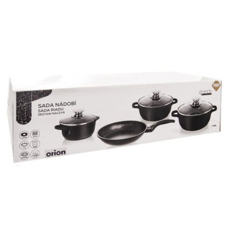 GRANDE graniidist pottide komplekt, 7 tk