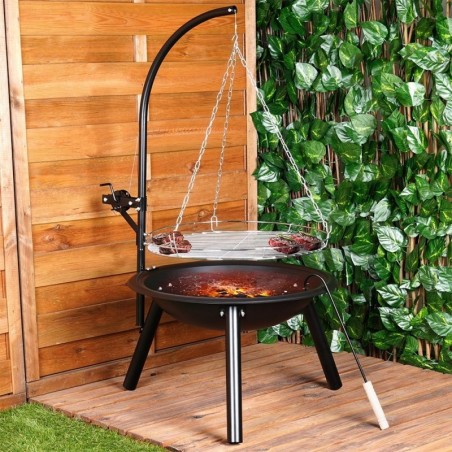 Metallist aiakamin ripprestiga 50x100 cm