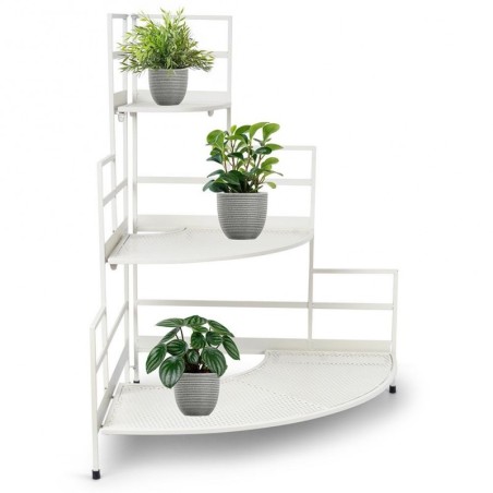 Beež metallist nurga lillealus 84 cm | FreshDesign.ee