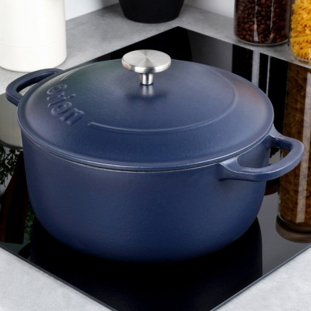 Kaanega pott, malm, emailitud, LITINA, 26 cm, 5,2 l