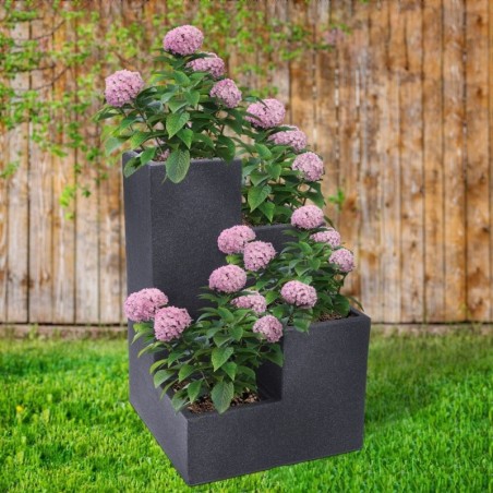 4-korruseline plastikust aia lillealus