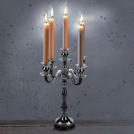 Küünlajalg hõbedane 5-käeline