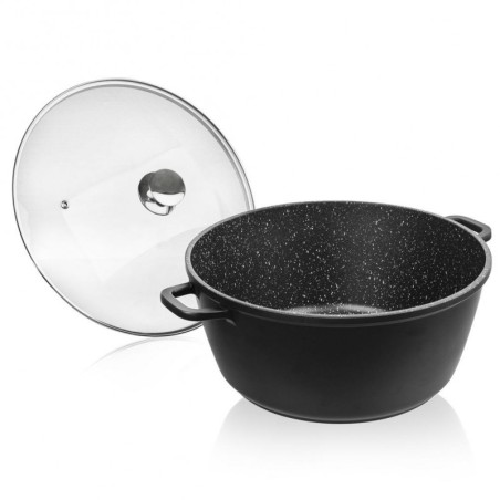 Graniitpott kaanega GRANDE 32 cm, 9,7 l